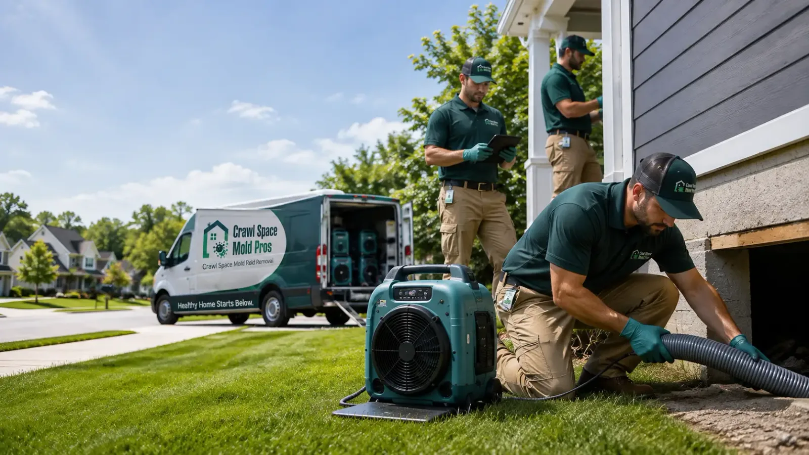 Crawl Space Mold Removal in Glenolden, PA